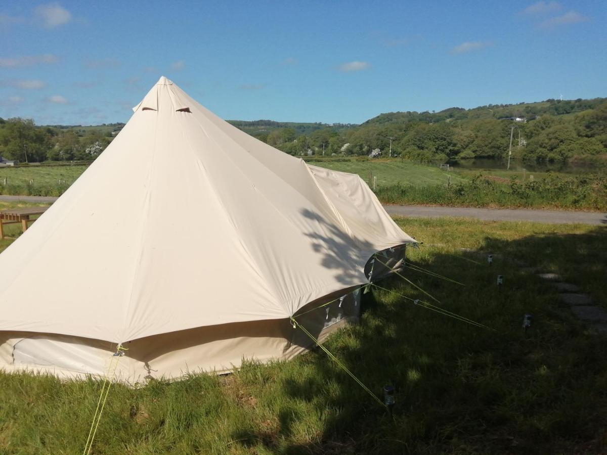 Coed Y Brenin Retreat - Bell Tent Glamping Near Aberaeron Ciliau-Aeron Exterior foto